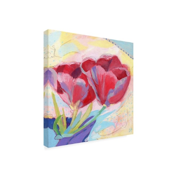 Ann Thompson Nemcosky 'Tulips No. 2' Canvas Art,35x35